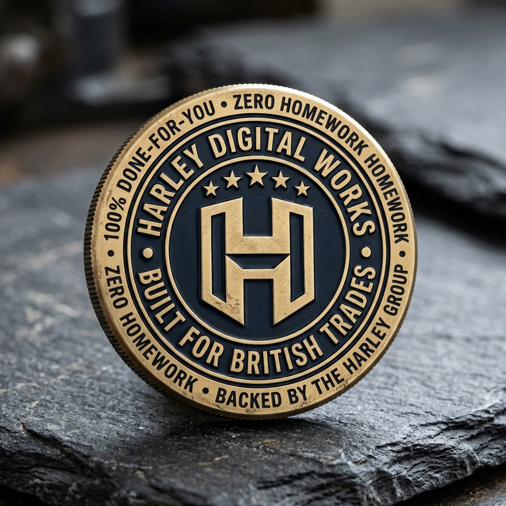 Harley Digital Works Trade Quality Guild Seal Badge